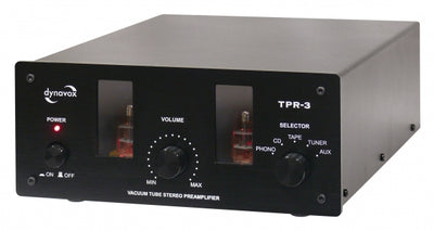 Dynavox TPR - 3 Röhrenvorstufe mit Phono MM/MC