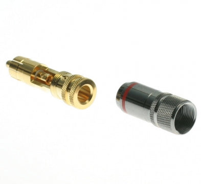 PHX Cinchstecker Zink Nickel 6.4 mm