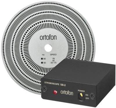 Ortofon SB-2 Stroboskop-Scheibe mit Messleuchte