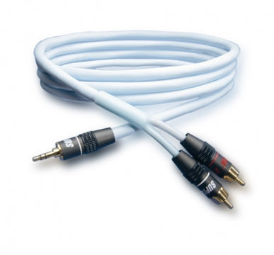 Supra BiLine MP-RCA 3,5mm auf Cinchstecker