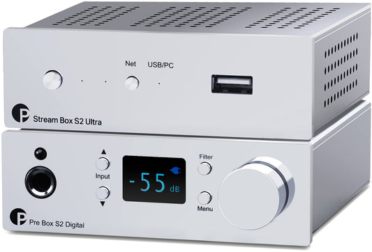 Pro-Ject DAC & Streaming Set S2 Chrome
