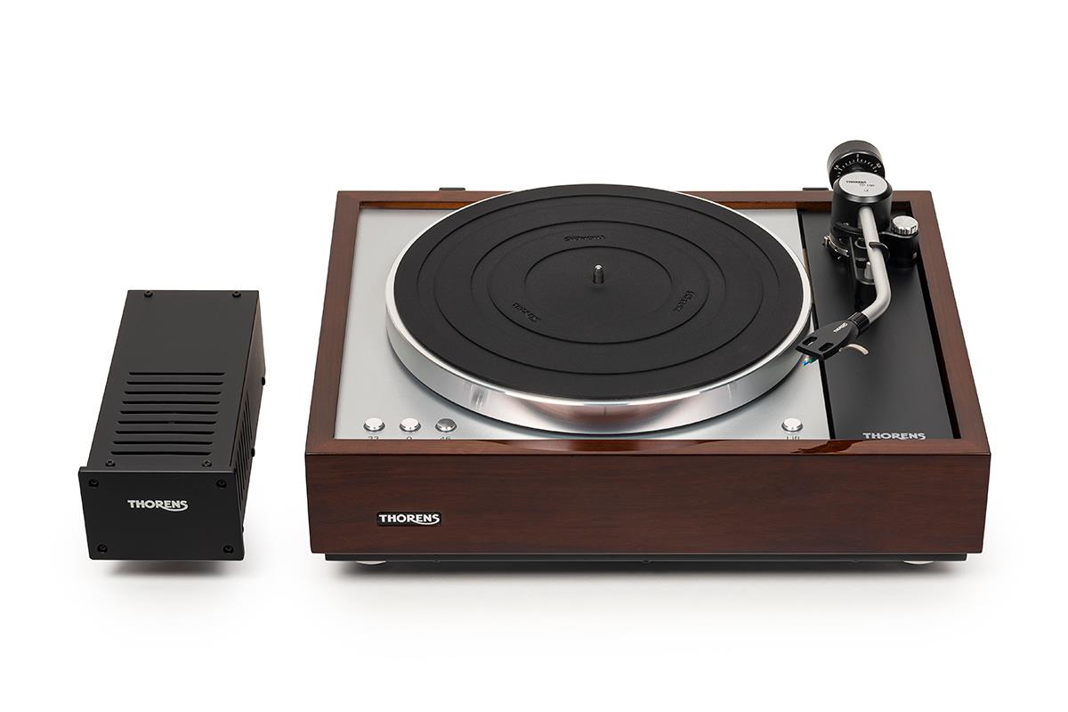 Thorens TD 1601 in Walnuss mit TP 160 Tonarm