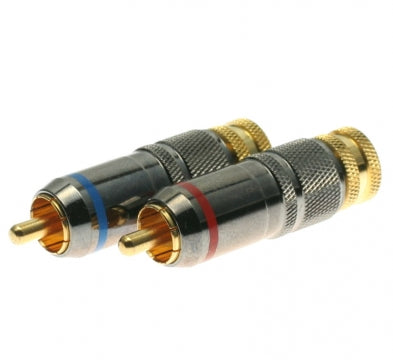 PHX Cinchstecker Zink Nickel 6.4 mm