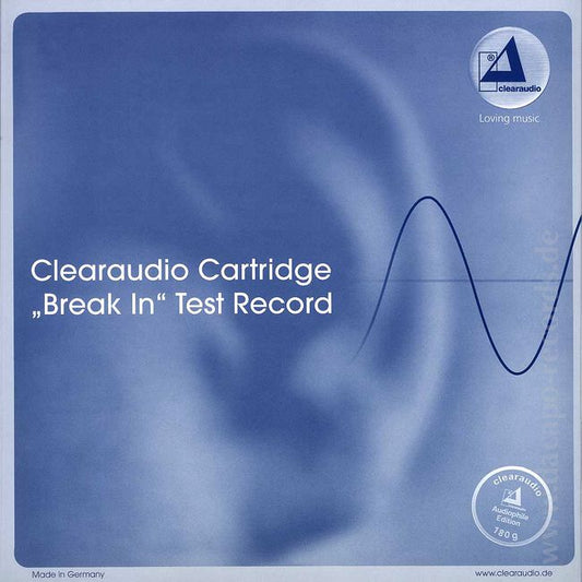 Clearaudio Cartridge Break In Test Record Messplatte