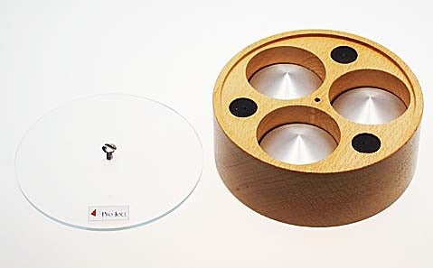 Pro-Ject Sorbothan Füsse silber