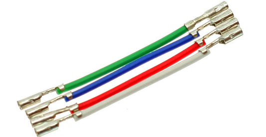 Headshell Kabel Set - Versilbert