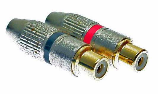 Dynavox Cinchbuchse mit Griffhülse Alu