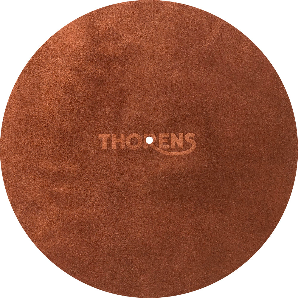 Thorens Tellermatte aus Leder