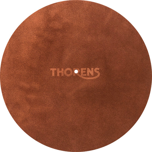 Thorens Tellermatte aus Leder
