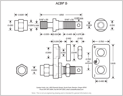 Cardas ACBP S Terminal