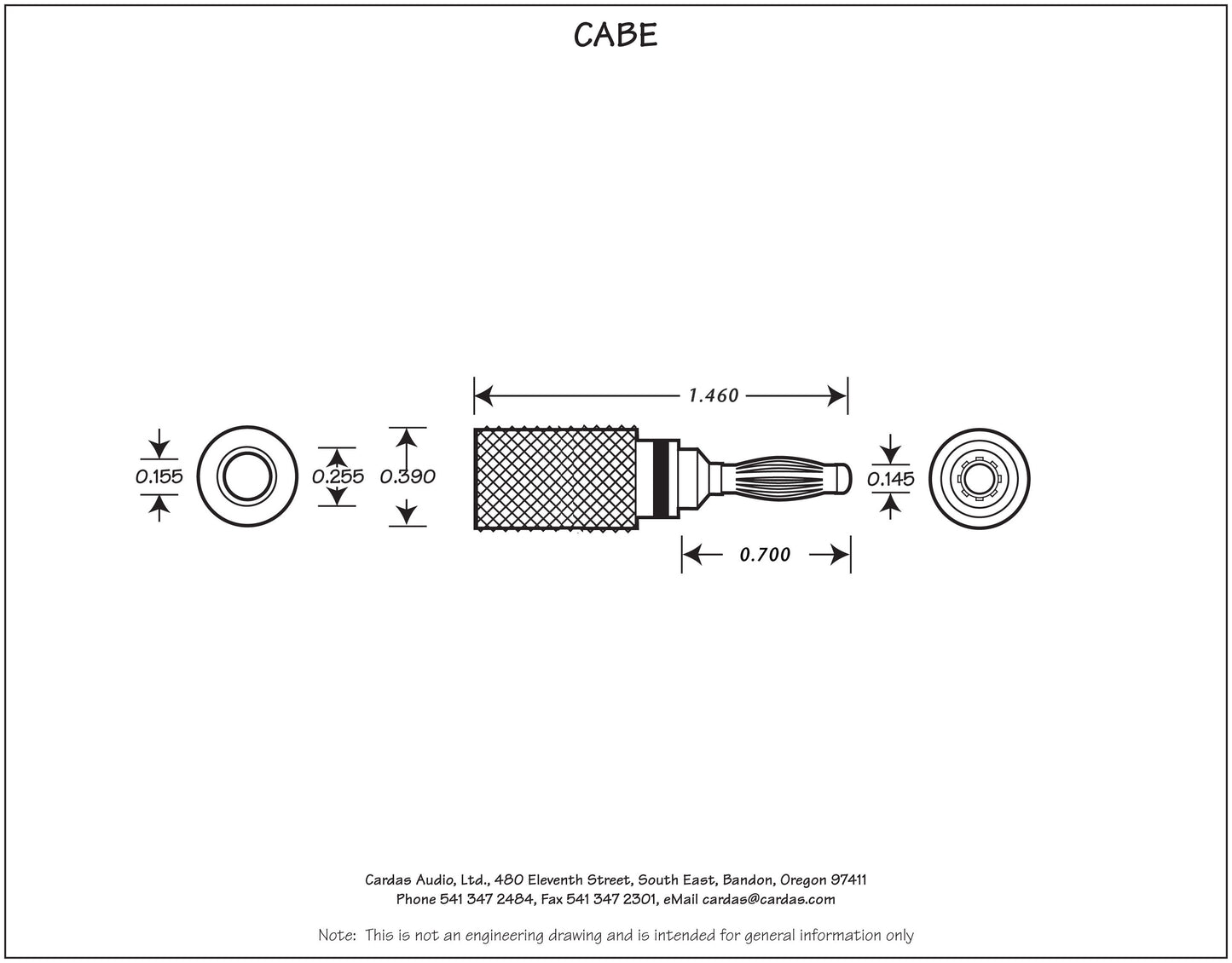 Cardas CABE Bananen Stecker
