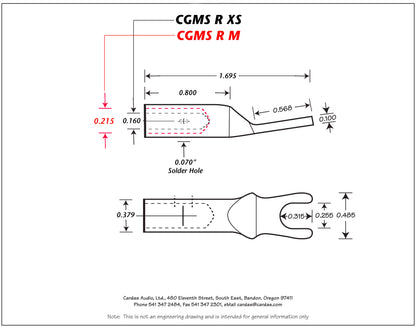 Cardas CGMS R M Kabelschuh