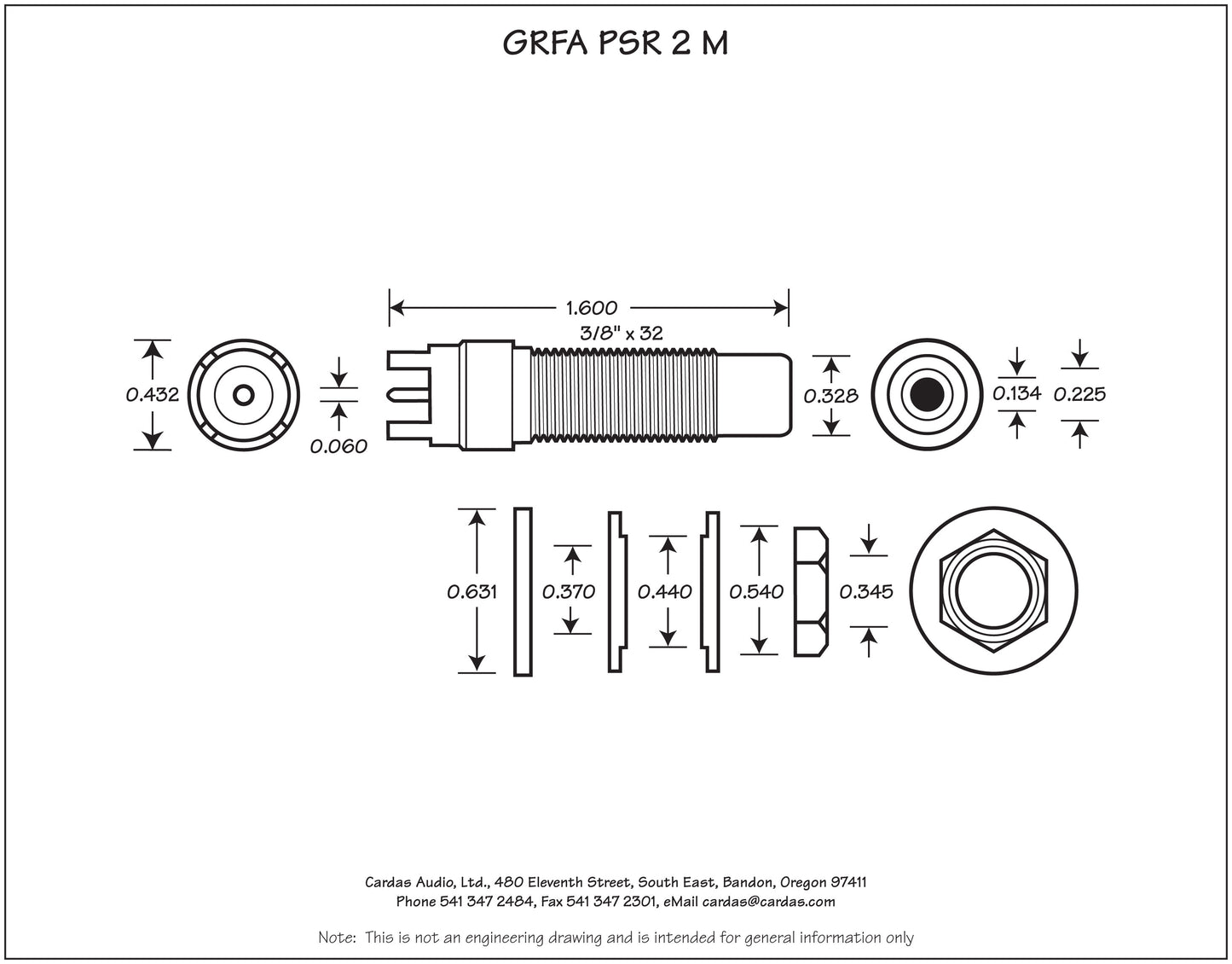 Cardas GRFA PRS2 M