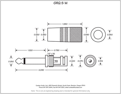 Cardas GRQ SM 6,3mm Mono