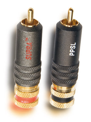 Supra PPSL Cinch Stecker mit Chuckverschluß