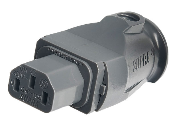 Supra SWF 10 Kaltgerätestecker